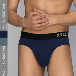 XYXX Men Pack of 2 Combed Cotton Pace Brief-XYBRF2PCKN671-picture-58