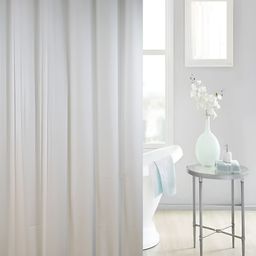 homewards White Water 13 Pieces Waterproof Shower Curtains With Hooks-23