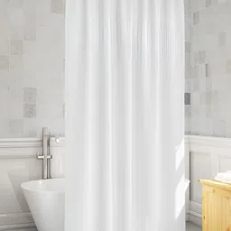TANLOOMS White Waterproof Shower Curtain-image-20