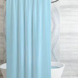 TANLOOMS Blue Waterproof Shower Curtain-image-15
