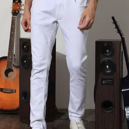 RARE RABBIT Men Meymac Slim Fit Cotton Jeans-image-53