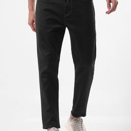 Beyoung Men Clean Look Mid Rise Cotton Jeans-image-15