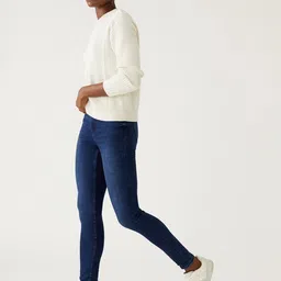 Marks & Spencer Women Skinny Fit Clean Look Stretchable Jeans-image-9