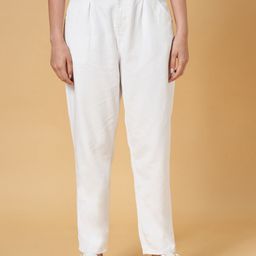 People Women Mid-Rise Clean Look Pure Cotton Jeans-image-63