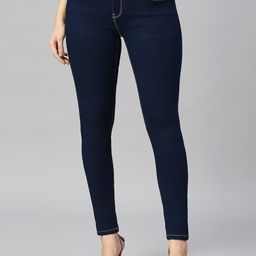 all about you Women Comfort Skinny Fit Clean Look Stretchable Jeans-image-35