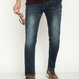 Octave Men Heavy Fade Mid-Rise Cotton Stretchable Jeans-image-50