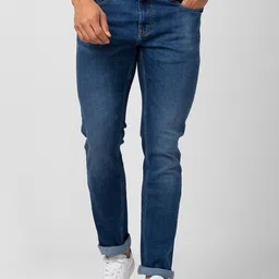 SPYKAR Men Mid-Rise Light Fade Cotton Stretchable Jeans-image-110