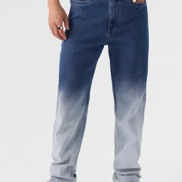 The Souled Store Men Straight Fit Heavy Fade Clean Look Stretchable Jeans-image-80