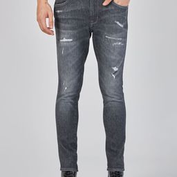 Wrangler Men Bostin Slim Fit Low Distress Heavy Fade Stretchable Jeans-image-42