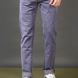 V-Mart Men Cotton Low Distress Light Fade Stretchable Jeans-image-31