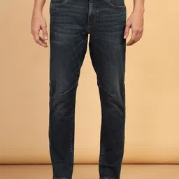 Wrangler Men Clean Look Light Fade Cropped Stretchable Jeans-image-30