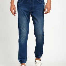 Turtle Men Narrow Fit Heavy Fade Clean Look Stretchable Jogger-image-16