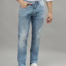 Iconic Men Slim Fit Heavy Fade Stretchable Jeans-image-41