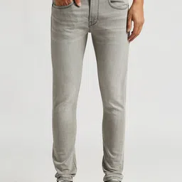 Pepe Jeans Men Gymindigo Chinox Clean Look Skinny Fit Light Fade Stretchable Jeans-picture-2