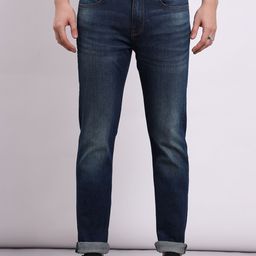 Lee Men Modern Slim Fit Mid-Rise Clean Look Light Fade Stretchable Jeans-image-68
