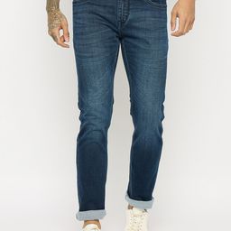Duke Men Slim Fit Light Fade Clean Look Stretchable Jeans-image-85