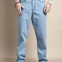 Chennis Men Mid raise Straight Fit Stretchable Jeans-picture-1