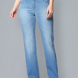 Flying Machine Women Bootcut Light Fade Stretchable Jeans-picture-51