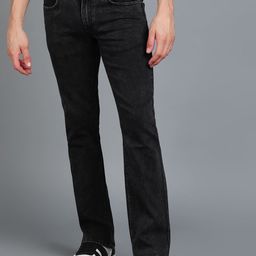 Urbano Fashion Men Mid Rise Light Fade Stretchable Bootcut Jeans-image-94