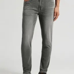 Pepe Jeans Men Chinox Skinny Fit Mid-Rise Light Fade Clean Look Stretchable Jeans-picture-16
