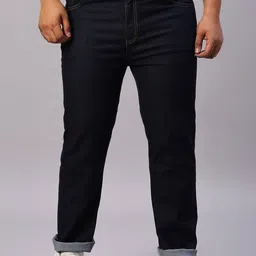 ZUSH Men Plus Size Mid-Rise Light Fade Stretchable Jeans-picture-18