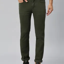 HJ HASASI Men Clean Look Mid-Rise Stretchable Jeans-picture-7