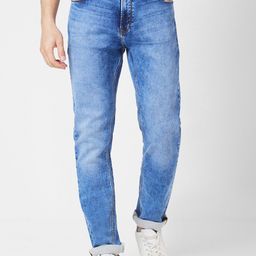 SPYKAR Men Cotton Clean look Straight Fit Heavy Fade Stretchable Jeans-image-24