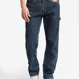 Blue Buddha Men Comfort Relaxed Fit Clean Look Cotton Jeans-image-28