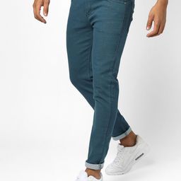 Campus Sutra Men Smart Slim Fit Clean Look Stretchable Jeans-image-48