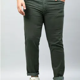 STUDIO NEXX Plus Size Men Slim Fit Mid-Rise Clean Look Stretchable Jeans-image-36