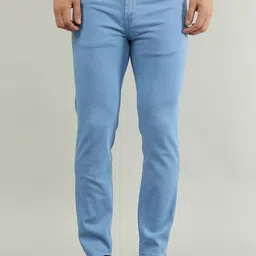 TIM PARIS Men Slim Fit Cotton Jeans-image-8