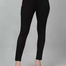 Cantabil Women Clean Look Skinny Fit Stretchable Jeans-picture-13