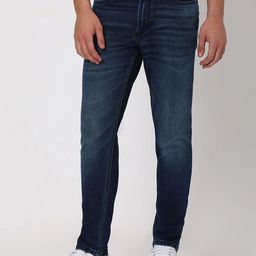 Mufti Men Original Slim Fit Mid Rise Clean Look Stretchable Jeans-image-109