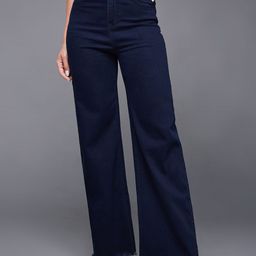 Miss Chase Women Wide Leg High-Rise Stretchable Jeans-image-84