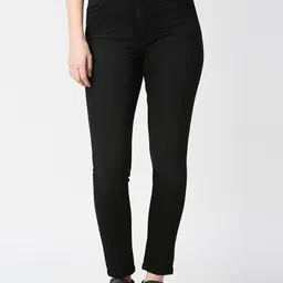 Pepe Jeans Women Skinny Fit High-Rise Clean Look Stretchable Jeans-image-5