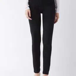 Dressberry Basics Women Wait Until Black Slim Fit High-Rise Stretchable Jeans-image-52