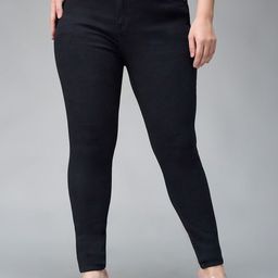 Miss Chase A+ Women Slim Fit High-Rise Stretchable Jeans-picture-40