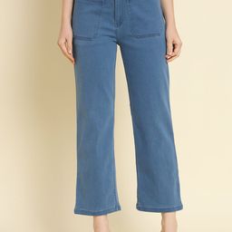 BAESD Women Jean Straight Fit High-Rise Clean Look Cotton Jeans-picture-46