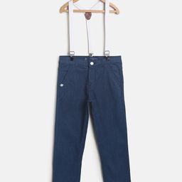 TALES & STORIES Boys Blue Slim Fit Stretchable Jeans-picture-6