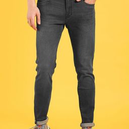 Flying Machine Men Slim Fit Light Fade Stretchable Jeans-picture-48