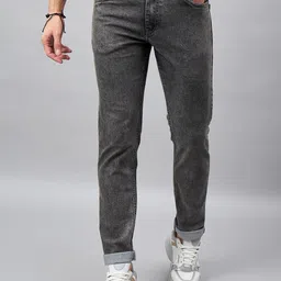STUDIO NEXX Men Tapered Fit Stretchable Cotton Jeans-image-94