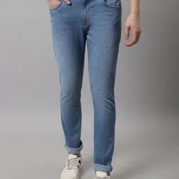 Cantabil Men Cotton Clean Look Stretchable Jeans-image-92