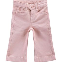 U.S. Polo Assn. Kids Infant Girls Mid-Rise Bootcut Stretchable Jeans-picture-6