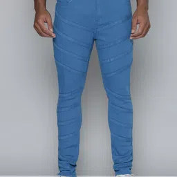 WAIMEA Men Classic Mid-Rise Clean Look Stretchable Jeans-picture-0