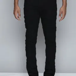 WAIMEA Men Classic Bootcut Mid-Rise Clean Look Stretchable Jeans-picture-20