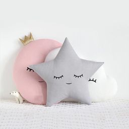 STYBUZZ Kids Set Of 3 Cute Cloud Moon Star Crib Cushions-20
