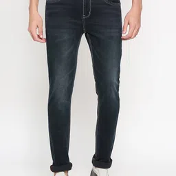Being Human Men Slim Fit Mid-Rise Light Fade Clean Look Stretchable Jeans-image-45