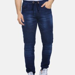 Campus Sutra Men Blue Slim Fit Mid-Rise Clean Look Jeans-image-72