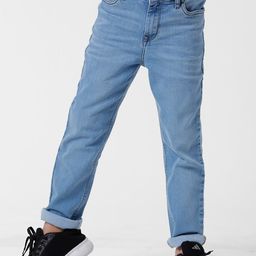 KATE & OSCAR Boys Comfort Fit Low Distress Heavy Fade Casual Cotton Jeans-picture-36