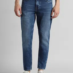 SIMON CARTER LONDON Men Mid Rise Clean Look Heavy Fade Jeans-image-68